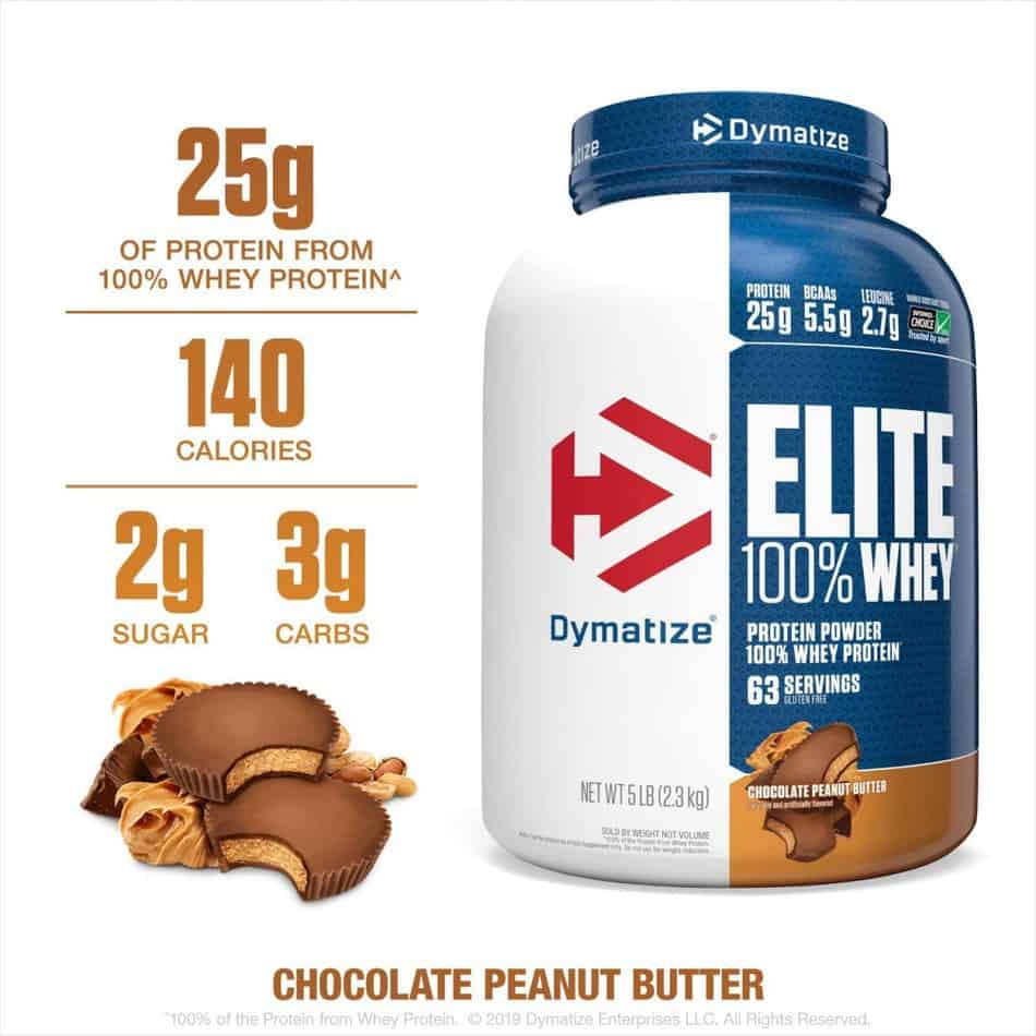 Dynamite elite whey protein powder