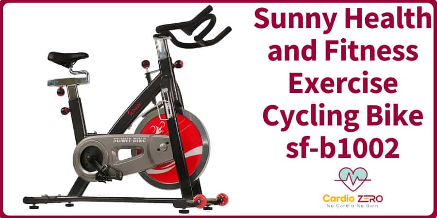 Sunny Health and Fitness Exercise Cycling Bike sf-b1002