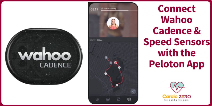 Connect Wahoo Cadence and peloton app